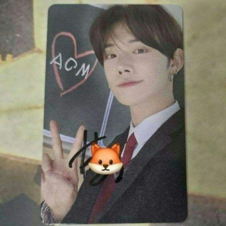 

[USED] TXT Yeonjun autographed trading card