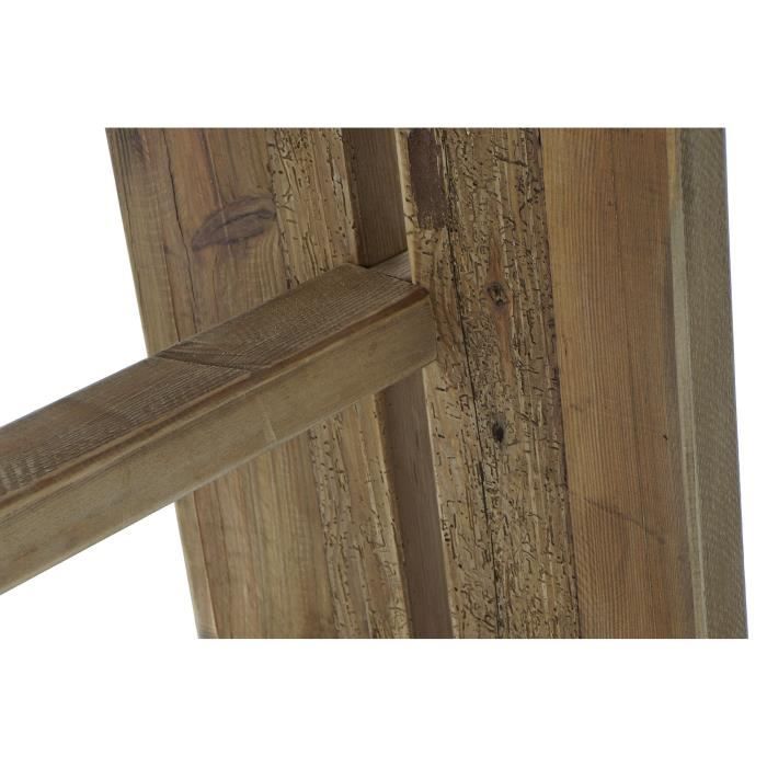 Console Style Alpin Naturel Bois Recyclé 160 Cm - Couleur: Blanc