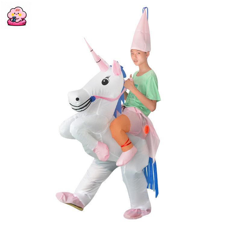 Inflatable Cute Cartoon Turkey Costume for Halloween and Parties