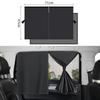 Universal Breathable Mesh Sun Shade for Car Side Windows - Privacy Curtain
