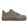 Nike Air Force 1 811 Manufacturing, Coffee Pattern Abrasion Resistant Low top Skateboard Shoes Women's Gray Brown HV4406-200(Team80-)