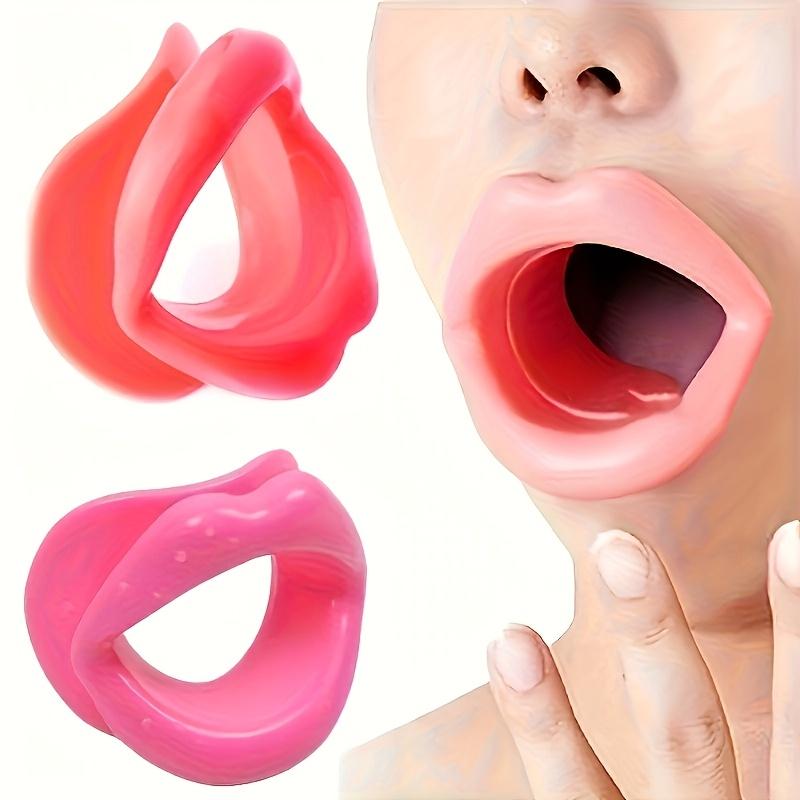 1pc Silicone Lip and Facial Trainer - Non-Electric Muscle Toner for Smile Enhancement, Unscented Skin Care Tool, Reusable Beauty Device
