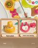 Guyu Montessori Busy Board: Educational Toy for Babies and Toddlers (1-3 Years) - Intellectual Ball Lock Opening Activity