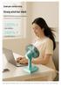 Rechargeable Desktop Mini Fan for Home and Office