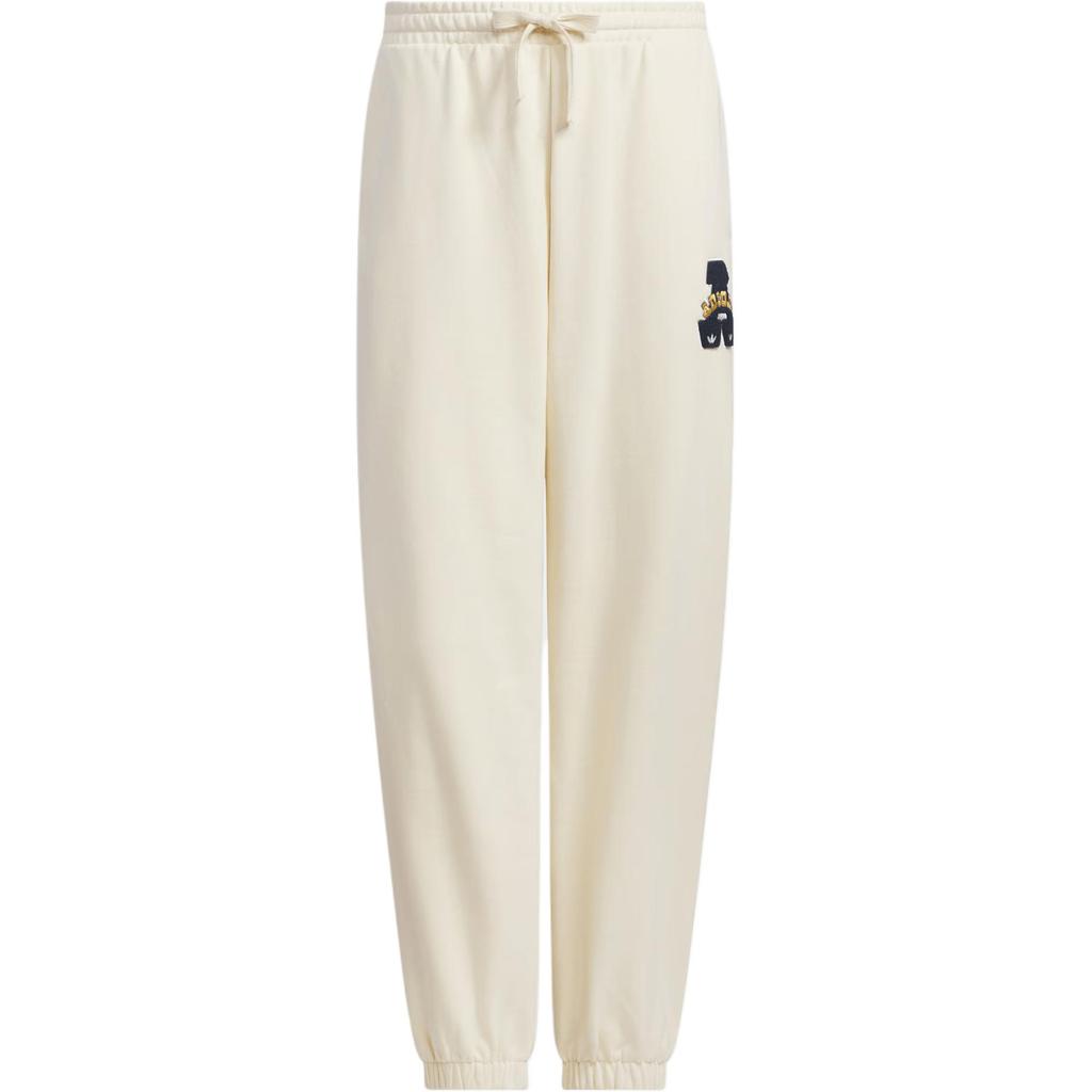 Adidas Originals Jogger VRCT FW24 W Logo Pattern Outdoor Casual Drawstring Cuffed Sports Pants Women bottoms Off-White JX7067