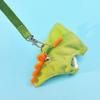 Cartoon Hamster Chest Strap Dinosaur Theme Guinea Pig Traction Vest Small Pet Harness Leash  Travel