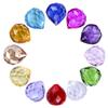 Boules suspendues en cristal K9 de différentes couleurs 15 mm/20 mm/30 mm/40 mm Prismes en verre Boules facettées Feng Shui Décoration d'arbre de mariage de fête d'hôtel