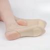 Women Ultra Thin Invisible Socks with Thickened Forefoot Pads Shallow Mouth Non Slip Socks for High Heel Girls