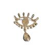 Devil's Eye Women's Lapel Pin Corsage - High-End Waist Cincher Accessory
