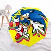 1pc Sonic the Hedgehog Automatic Opening Folding Umbrella with 8-Bone Iron Frame - Portable Travel for Fans, Everyday Use, and Festive Gifts.Q089