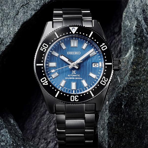 Seiko SBDC165 (PROSPEX DIVER SCUBA 1965 MechanicalDivers Moderní design Save the Ocean Model Pánský kovový pásek)