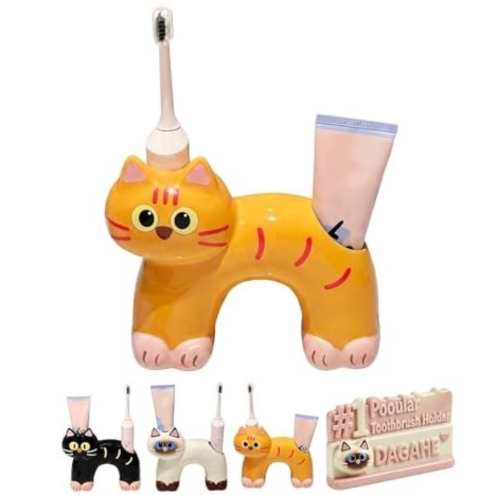 Ceramic Material Electric Toothbrush Stand Bathroom Counter Organizer  for Bathroom Accessory