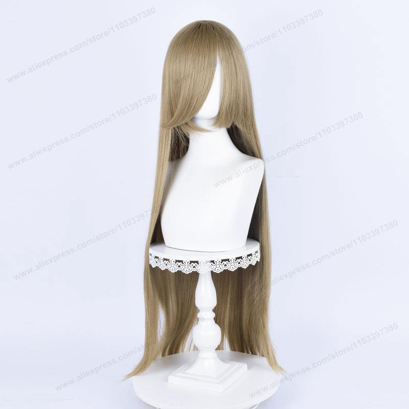 Anime 100Cm Long Staight Cosplay Synthetic Wig Black White Red Pink Brown Gold Blue Women Heat Resistant Hair High Quality Wigs