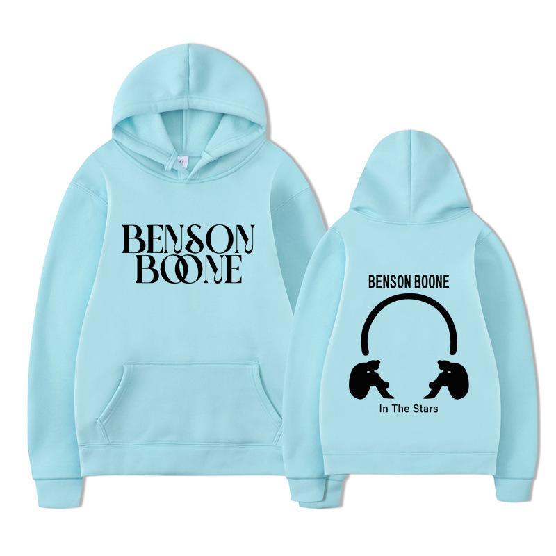 Hooded Sweater Harajuku Funny Benson Boone Sweater, Long Sleeve Men's and Women's Pullover Spot