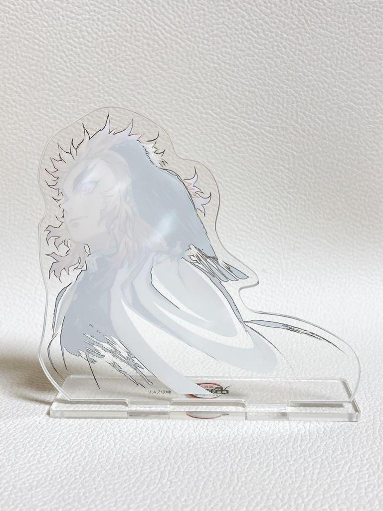 [USED] Demon Slayer: Kimetsu No Yaiba - Mugen Train Arc - Interlude Art Book Deluxe Edition Bonus Big Acrylic Stand - Kyojuro Rengoku