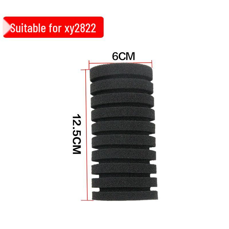 Xinyou Doppelkopf Leiser Wandmontierter Mini-Aquarienfilter mit Wassersalat Biochemische Baumwolle Pneumatische Filtration