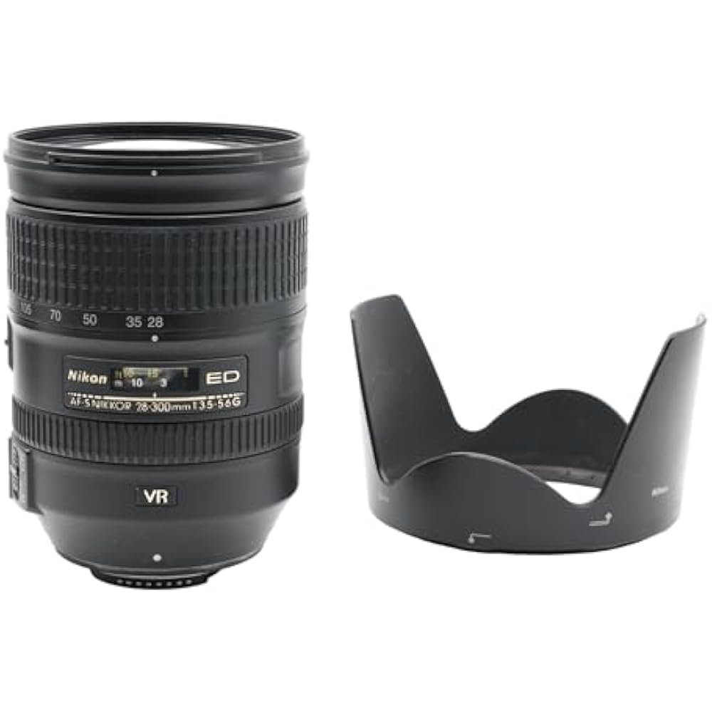 Nikon High Magnification Zoom Lens AF-S NIKKOR 28-300mm F/3.5-5.6g ED VR Full Size Compatible