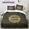 Set Copripiumino Trapuntato con Motivo FC Bayern Monaco Decorazione Casa Regalo (1 * copripiumino + 2 * federe senza imbottitura)