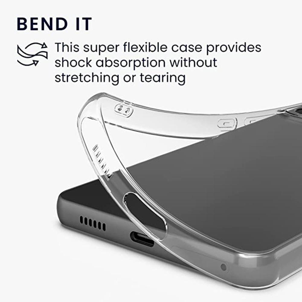 Cover Sottile In TPU Trasparente Per Oneplus 10T 5G - Custodia Antiurto Morbida, Paraurti E Antigraffio - 2