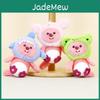 Adorable Porte-clés Peluche Castor Mignonne Poupée Animale à Suspendre Pour Sacs et Cadeaux