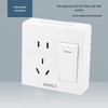 Ultra-Thin One-Way Multi-Control Electrical Surface Switch & Socket Panel with Box