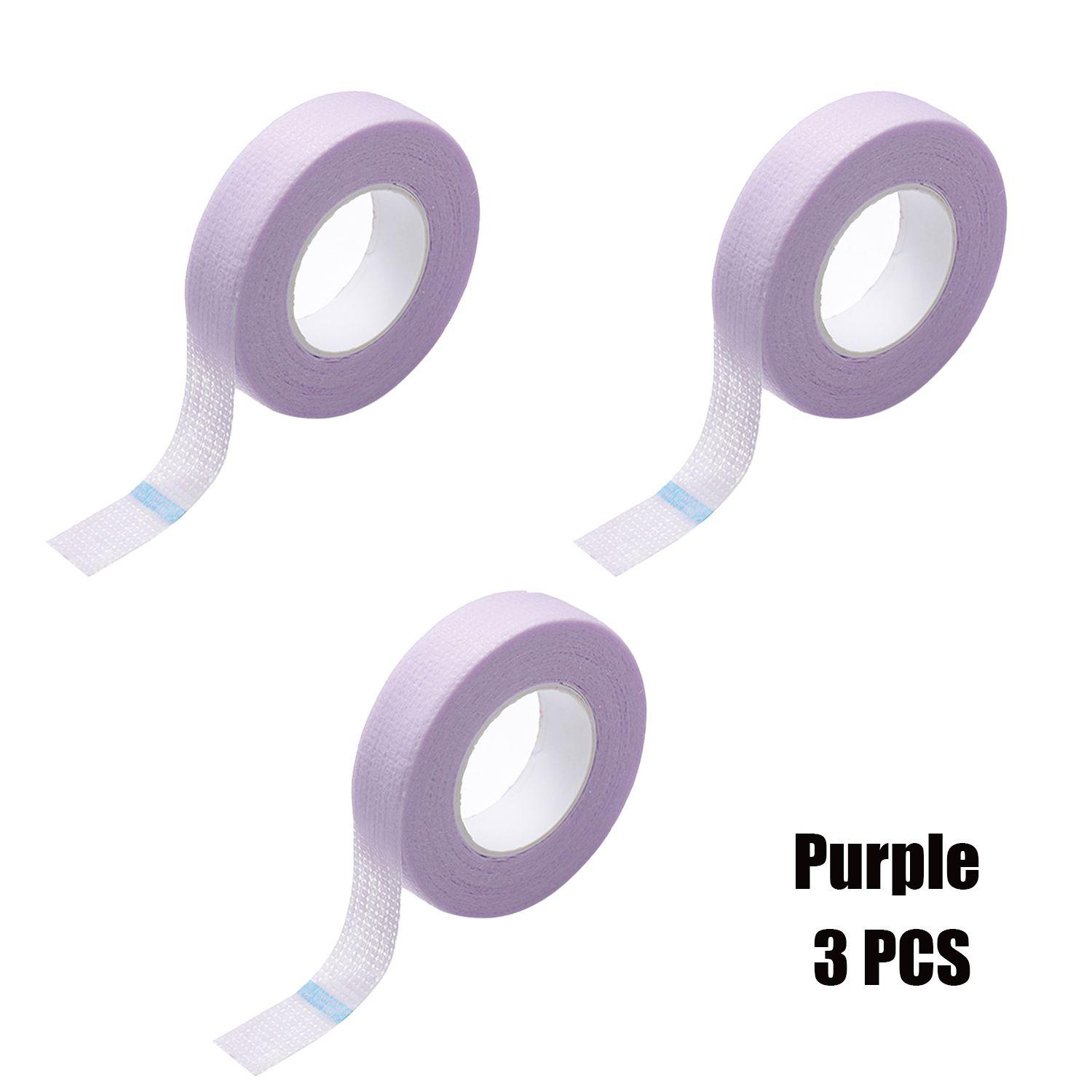 

to tear Under Eye Pad Grafting Fake Lash False Eyelashes Extension Tape Individual Eye Lashes Tools Purple 3 Pcs