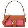Tabby 26 Metallic C Logo Leather Shoulder Bag Women Shoulder Bag Dirty-Orange Watermelon-Red 76105-B4MVZ