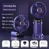 Rechargeable Foldable Quiet Fan with Strong Wind for Dorms and Bedsides