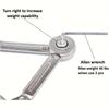 1pcs Stop At Will Stop At Will Cabinet Door Support Rod Cabinet Door Oil Column Pressure Door Panel Mechanical Damping Support