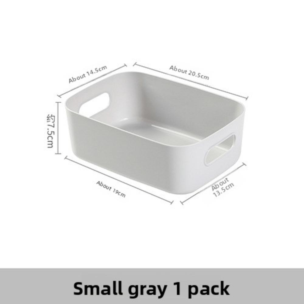 

Desktop Sundries Storage Box Cosmetics Snack Sorting Storage Plastic Box Household Living Room Plastic Storage Box