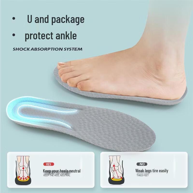 JINGRUIXIANG Shock-Absorbing Comfort Insoles