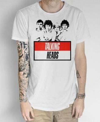 Talking Heads True Stories Band Portrait T Shirt - David Byrne