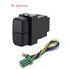 1pc Dual Key Switch Dual Switch Fog Light Daytime Running Light  Switch Button for Mitsubishi LancerX