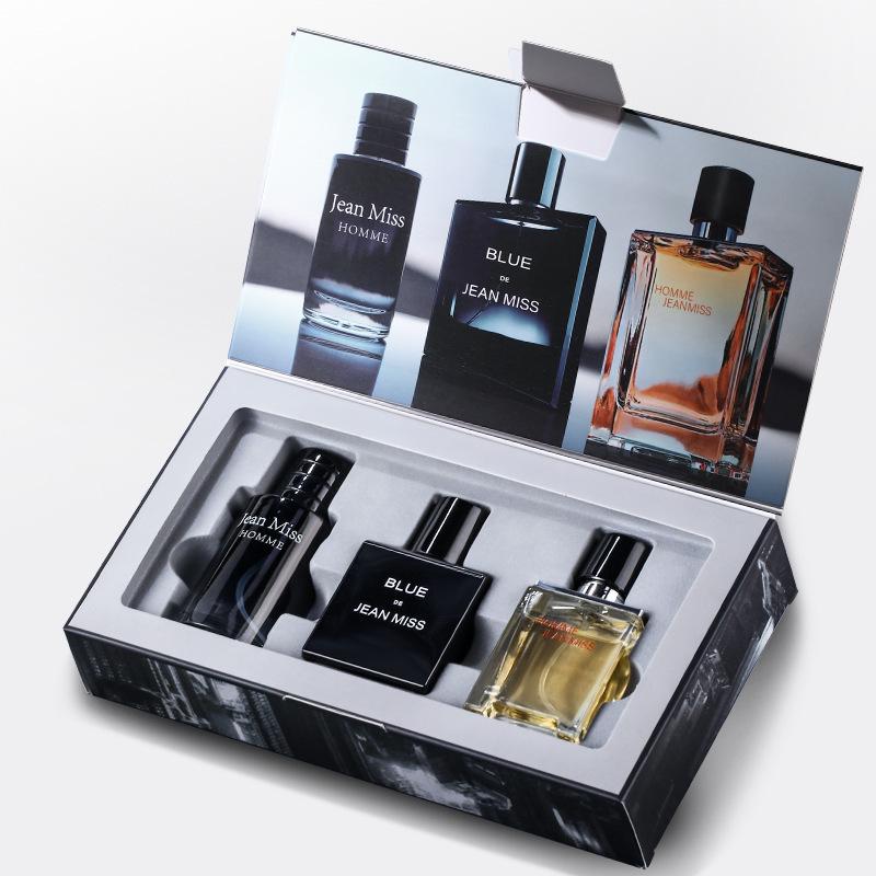Azure Men's Perfume Set: Long-Lasting, Light Fragrance with Earthy Mineral and Woody Notes - Wild Vietnam Essence.