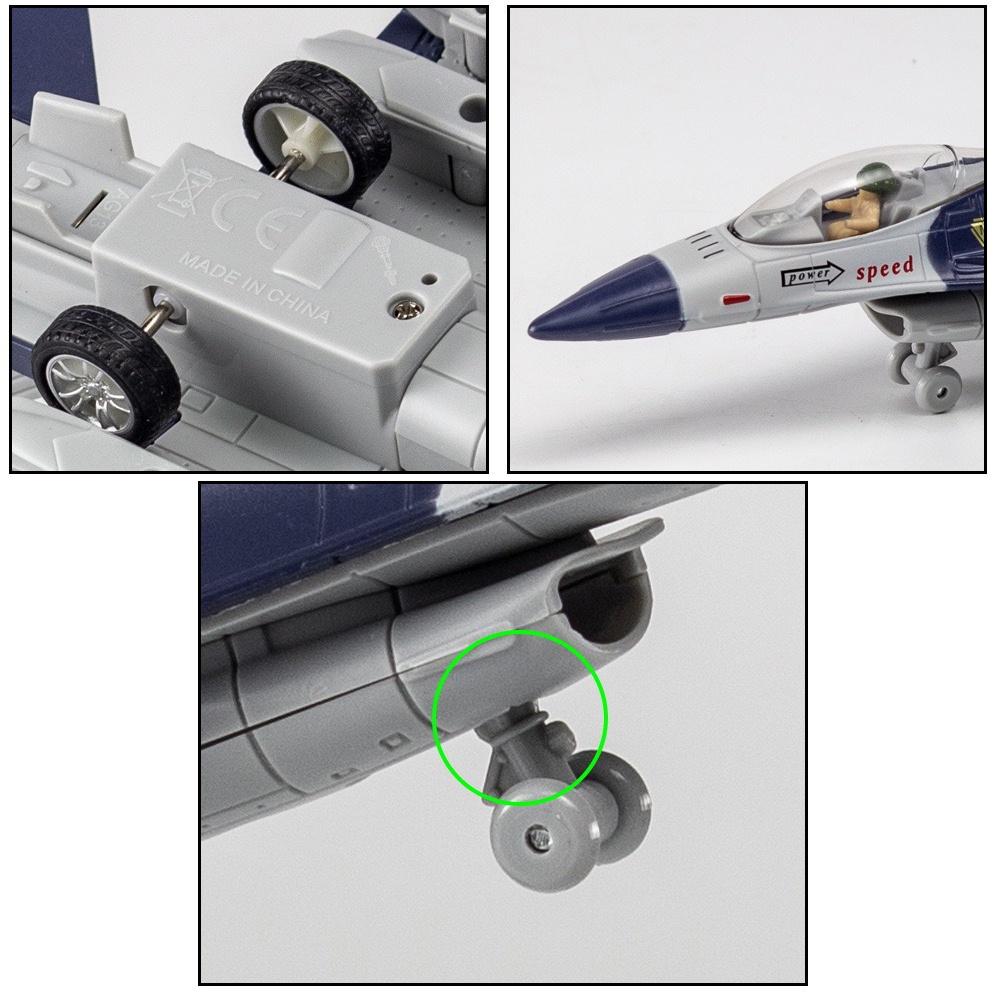 RUM1:60 Scale F16 Alloy Fighter Model Light & Sound effect Toys for Boys baby toys birthday gift toys kids toys car model car Boys toys model