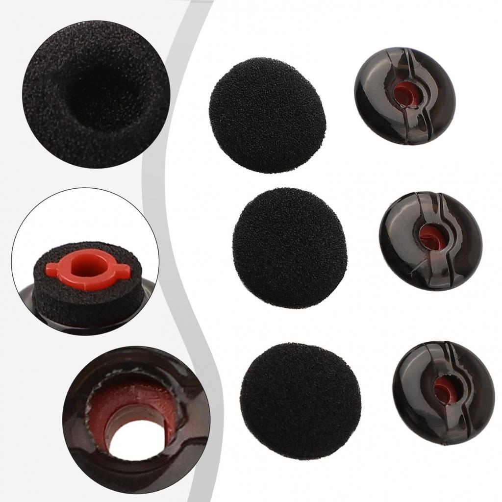 Upgraded Ear Tips for Plantronics PRO HD Eartips V5200 Improved Fit and Sound
