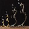 Brass Standing Rising Ornament Auspicious Office Living Room Home Large Dragon Soaring Prosperity Zodiac St