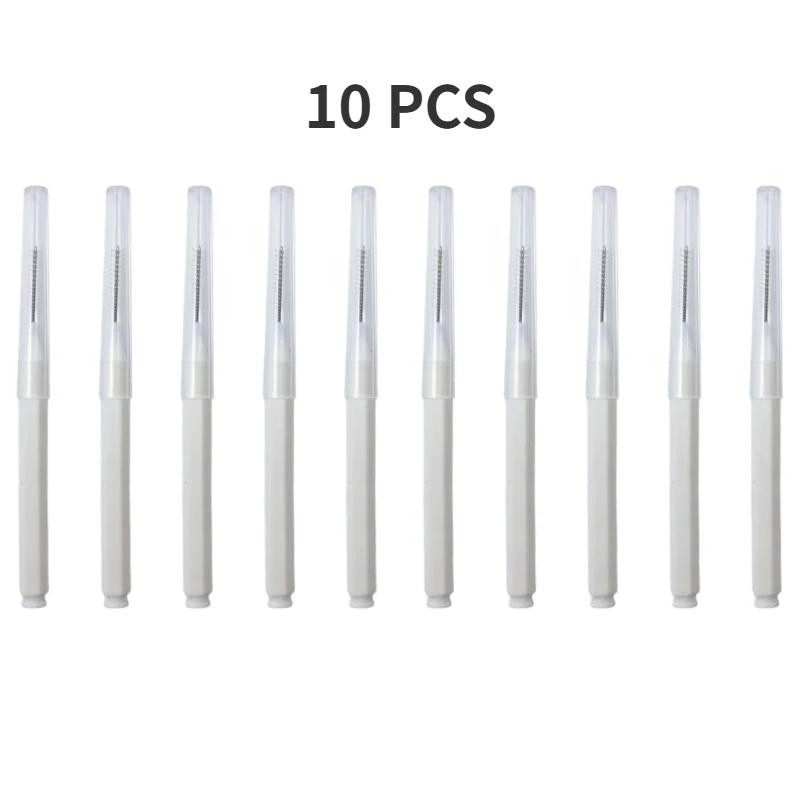 5/10/50PCS Mini Eyebrow Brush Brow Perm Brush Disposable Brow Lifting Brushes Bendable Micro Eyelash Brush Applicators Tools