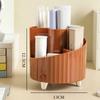 Multi-function Makeup Brushes Holder Simple Stationery Organizer Ins Pen Storage Box  Stand