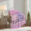 Süße Cartoon A-Asamimichan Decke Plüsch Nickerchen Sofa Teppich für Wohnzimmer Warmes Büro Schlafzimmer Geburtstag Zuhause Reise Kinder Geschenke
