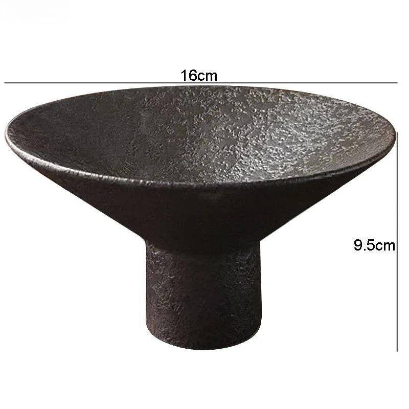 Ceramics Dinner Plate Tall Pasta Plates Salad Bowls Soup Basins Creative Restaurant Home High Feet Tableware Snack Dessert Trays