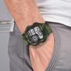 Men's Multifunctional Camouflage Waterproof Sports Watch - Seven-Color Luminous Fashion Square Design