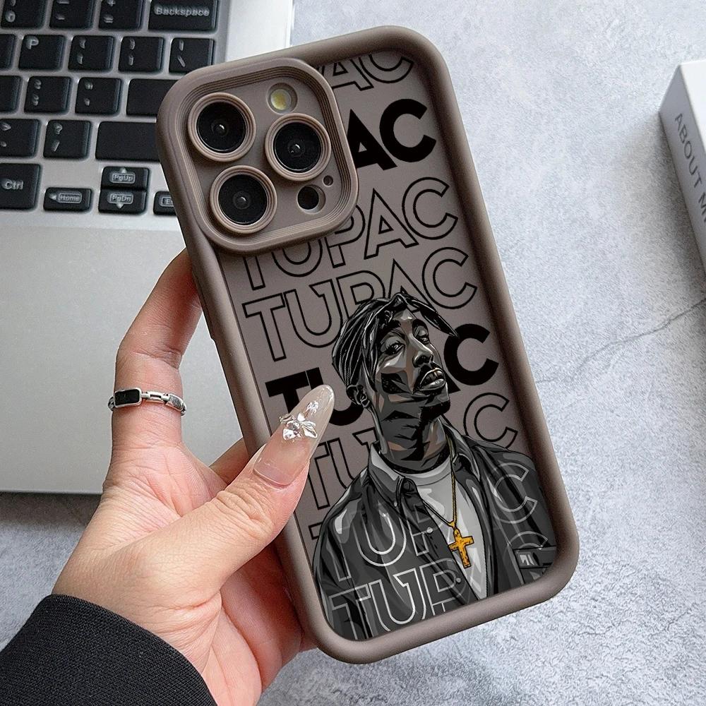 Rapper 2pac Zpěvák Tupac Pouzdro na telefon Pro Samsung Galaxy A16 A06 A35 A55 A25 A05s A15 A54 A34 A24 A14 4G 5G Měkký zadní kryt z TPU
