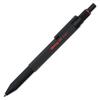 Rotring 600 2 Colors Mechanical Gift Suitable for Official 2164108 3-in-1 Multi-Pen, Black, (Black/Red) + 0.5mm Pencil, Box, Twist-Type,