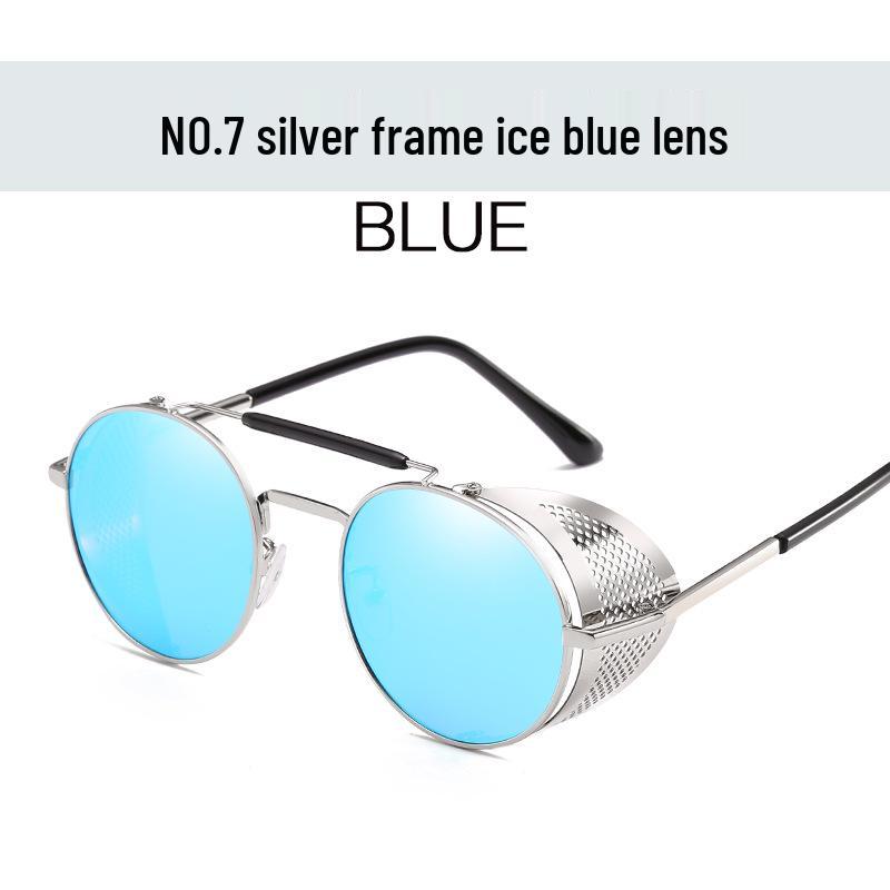 Ретро Стимпанк Светоотражающие Ветрозащитные Солнцезащитные Очки 66247