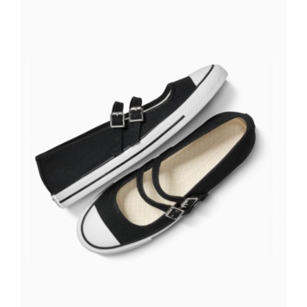COnverse Women Slip On Mule Slipper Canvas Black A11551c