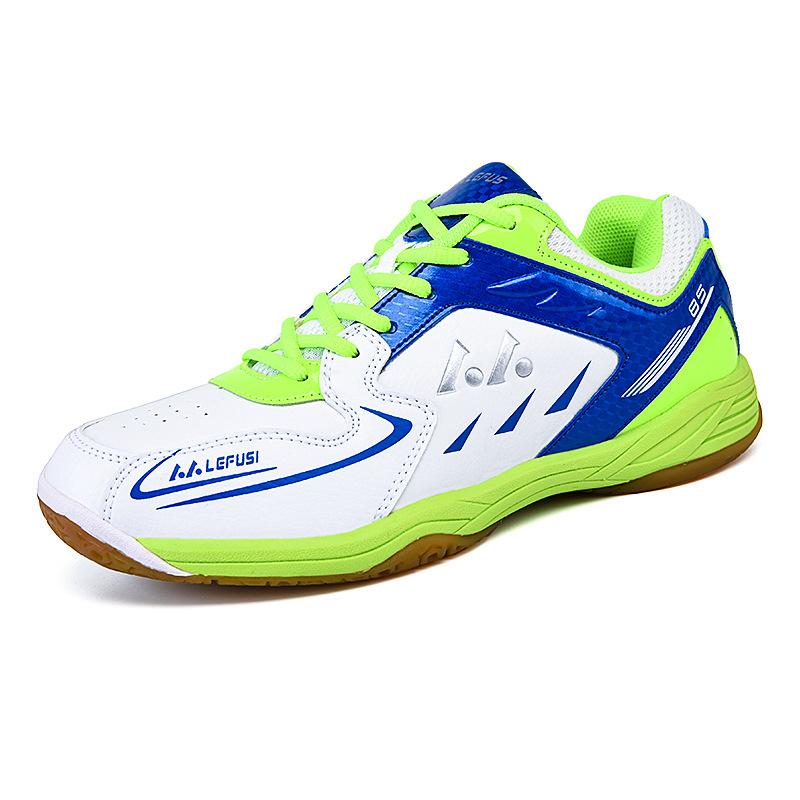 Badminton Shoes Sports Shoes Breathable Shock Absorption Non-slip Lightweight Men's and Women's Shoes Adult Net Shoes Professional