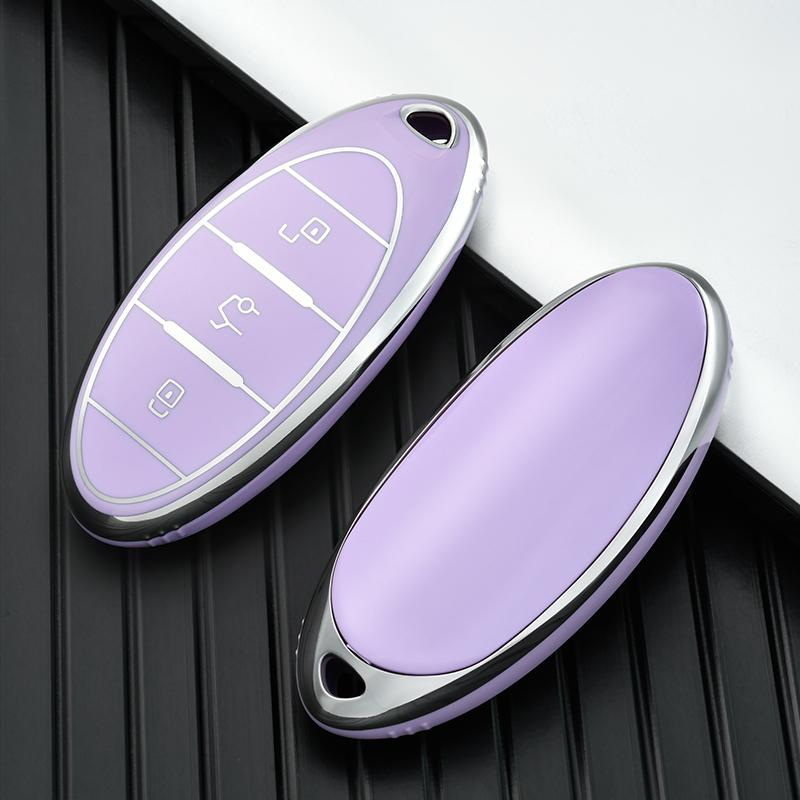 For FAW Besturn TPU Car Key Cover T77 Pro B70 T99 T55 T33 Auto Accessories Smart Remote Fobs Key Case Protector Keychain Holder