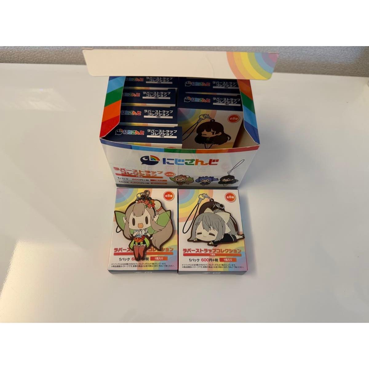 Used Nijisanji Rubber Strap Collection 1st Generation Complete BOX