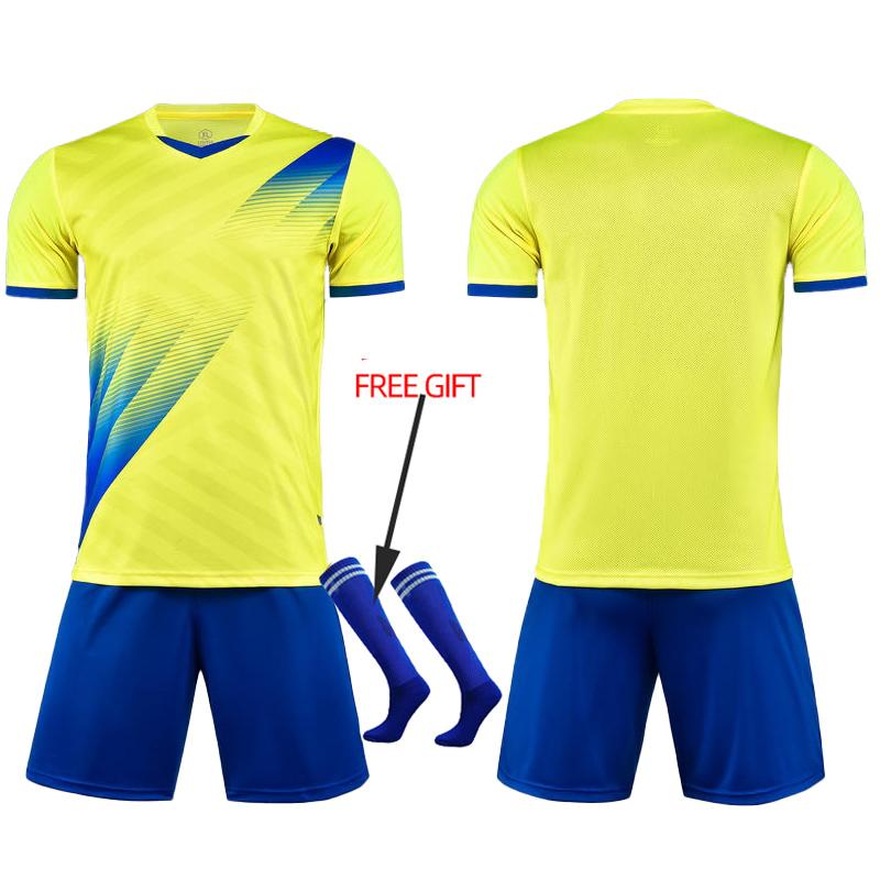 Erwachsene Kinder Fußballtrikot Herren Fußballuniformen Sportkleidung Damen Futsal Sportbekleidung Kind Trainingsanzug Outfit
